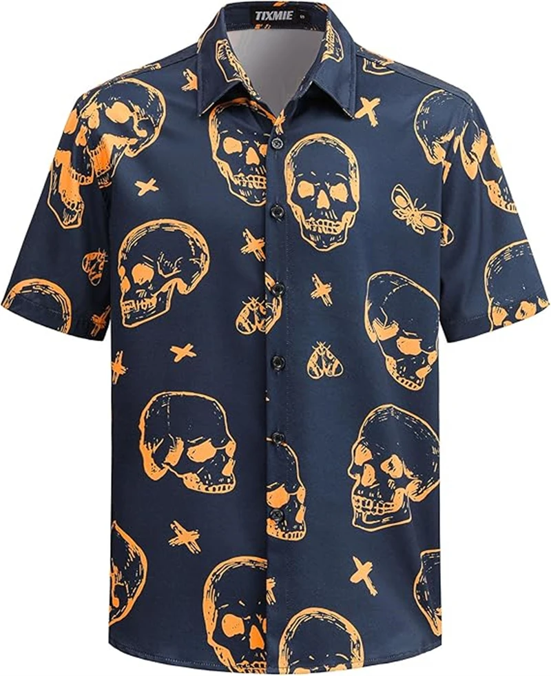 Hawaiian Harajuku 3D Print Men's Shirt