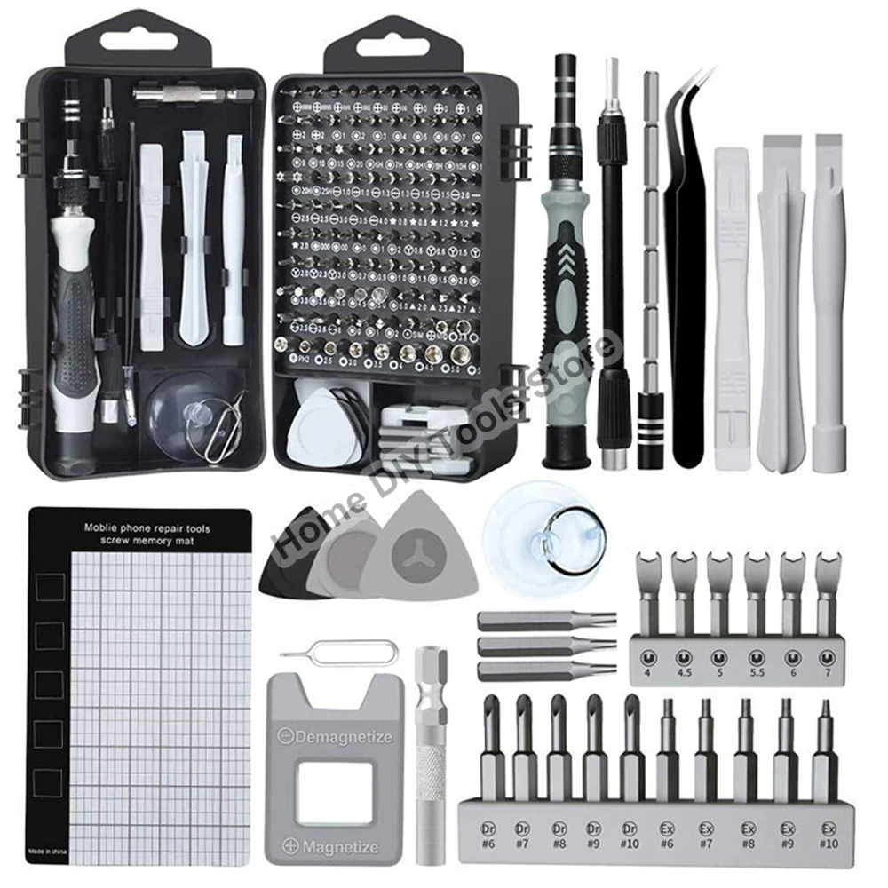 

138 In 1 Precision Screwdriver Set Magnetic Computer PC Mobile Phone Equipment Repair Screwdrive Kit Hand Tools