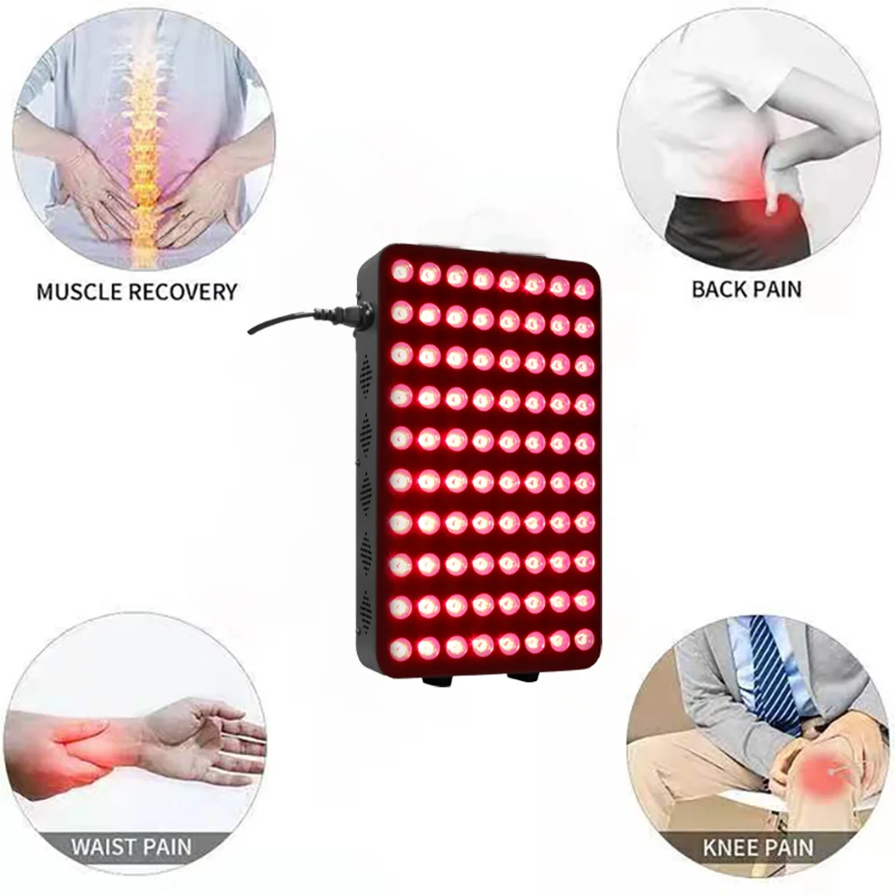 660 & 850nm Nabij-infrarood En Rood Licht Therapie Thuisgebruik Apparaat High Power Led Lichttherapie Lamp Voor Anti-Aging, pijnbestrijding