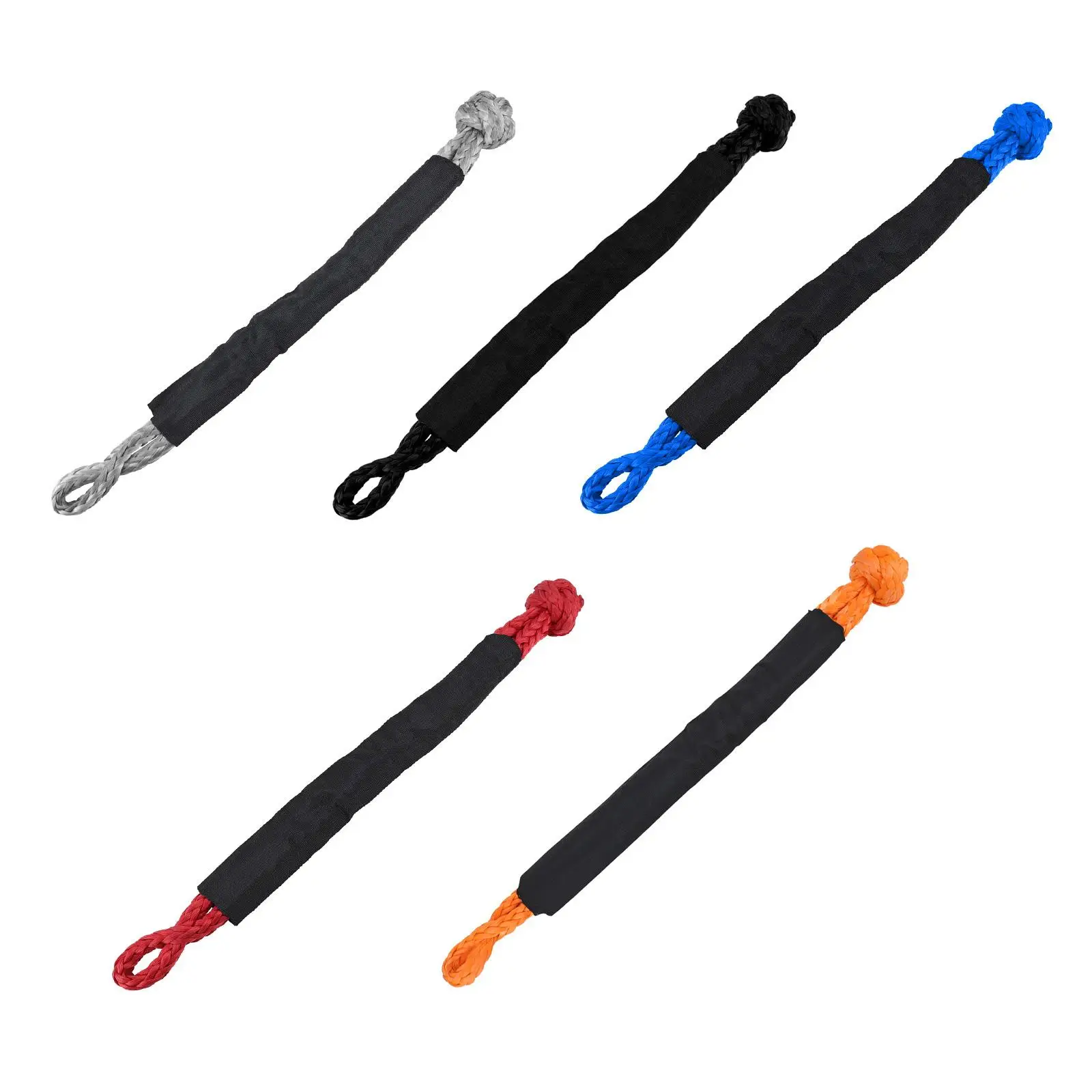 

ATV High Density Fiber Rope Shackle Versatile for Camping, ATV Length 56cm