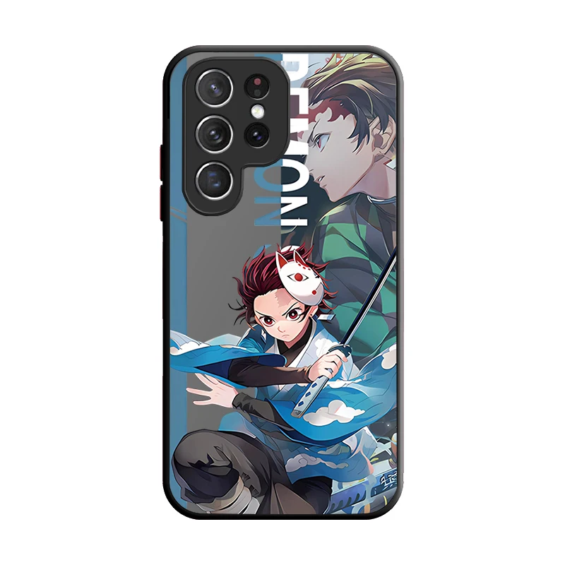 أنيمي شيطان القاتل الحالات الصعبة لسامسونج غالاكسي S25 الترا S24 S23 زائد S22 S21 FE A04S A56 A36 A26 A16 A06 A55 A35 A25 A15 5G #6