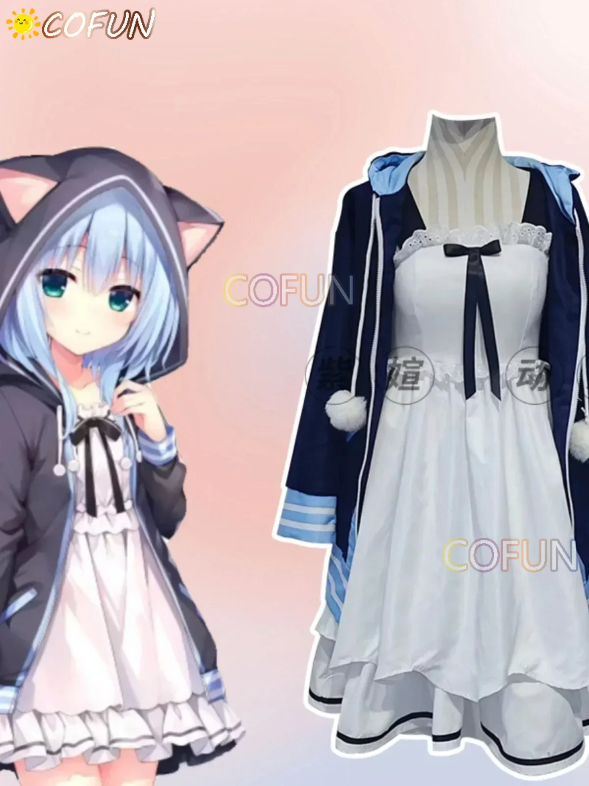 RealCos [Customized] Nishiki Asumi Dress Cosplay Costume Cos Game Anime Party Uniform Hallowen Play Role Clothes New Full Set