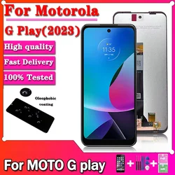 Pantalla LCD de 6,5 pulgadas para Motorola Moto G Play (2023), montaje de digitalizador de pantalla táctil para Moto Gplay 2023, piezas de reparación LCD