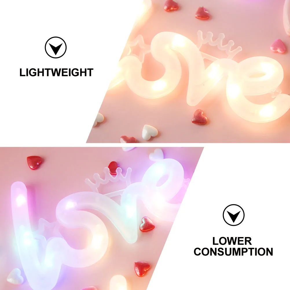 

2Pcs Night Lamp Decoration Creative Lighting Valentine Party nament Cake Style Bedroom Wedding Gifts