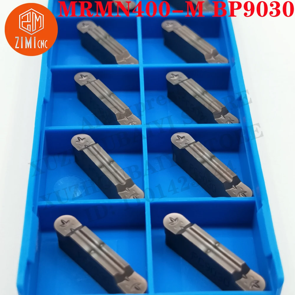 10PCS MRMN400-M BP9030 MRMN400-M Parting grooving Inserts tools Carbide Inserts Turning Inserts Tools metal Lathe Cutting Blades