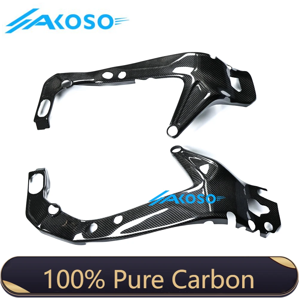 3K Full Dry Carbon Fiber Motorcycle Frame Covers Fairings Kit For Yamaha  MT09  FZ09 2025