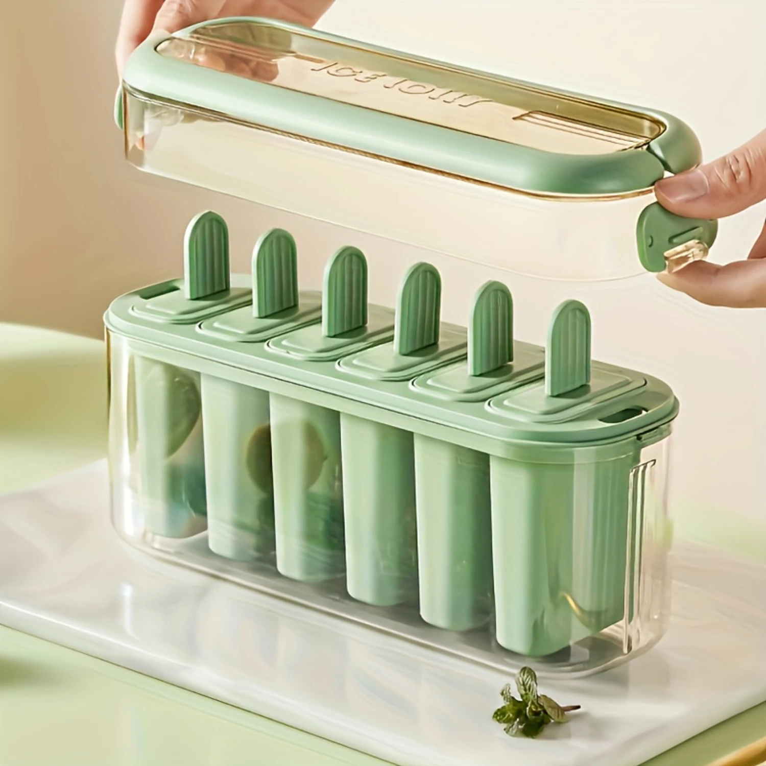 "Creative Kitchen" Summer   Reusable Ice  Maker - Bpa-Free, Perfect For Homemade Ice Cream & Jelly