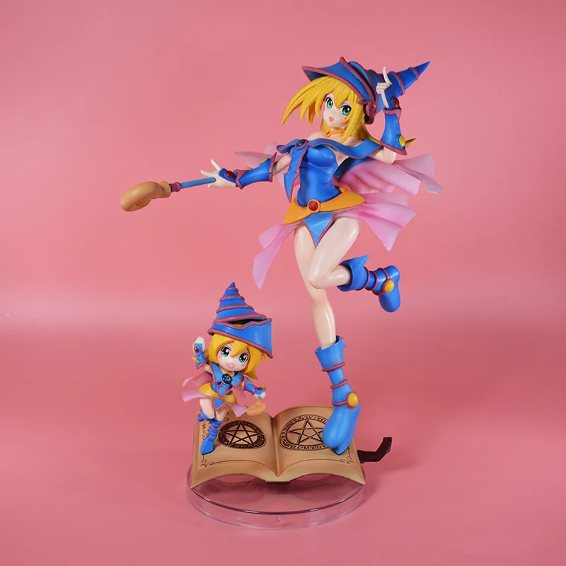 

Yu-Gi-Oh! Anime Figures 26cm Yugioh Mana Dark Magician Girl Statue Doll Pvc Figurine Model Collection Cute Decoration Toys Gift