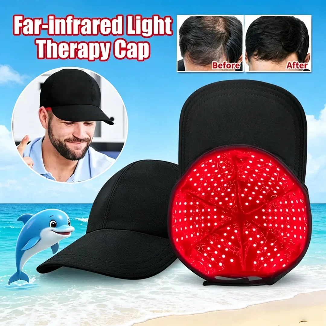 

Refined Red Light Therapy Device Hat Mind-blowing Near Infrared 180LED Treatment Helmet for Full-bodied Hair Growth Cap Prevent