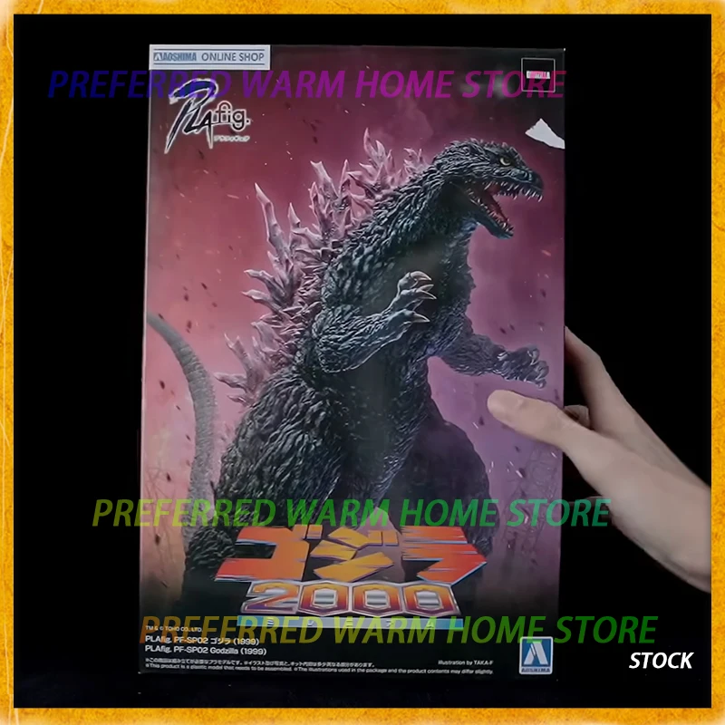 

New In Stock AOSHIMA GODZILLA 2000 Assembly Model Toys GODZILLA 1999 Millennium Model Kits