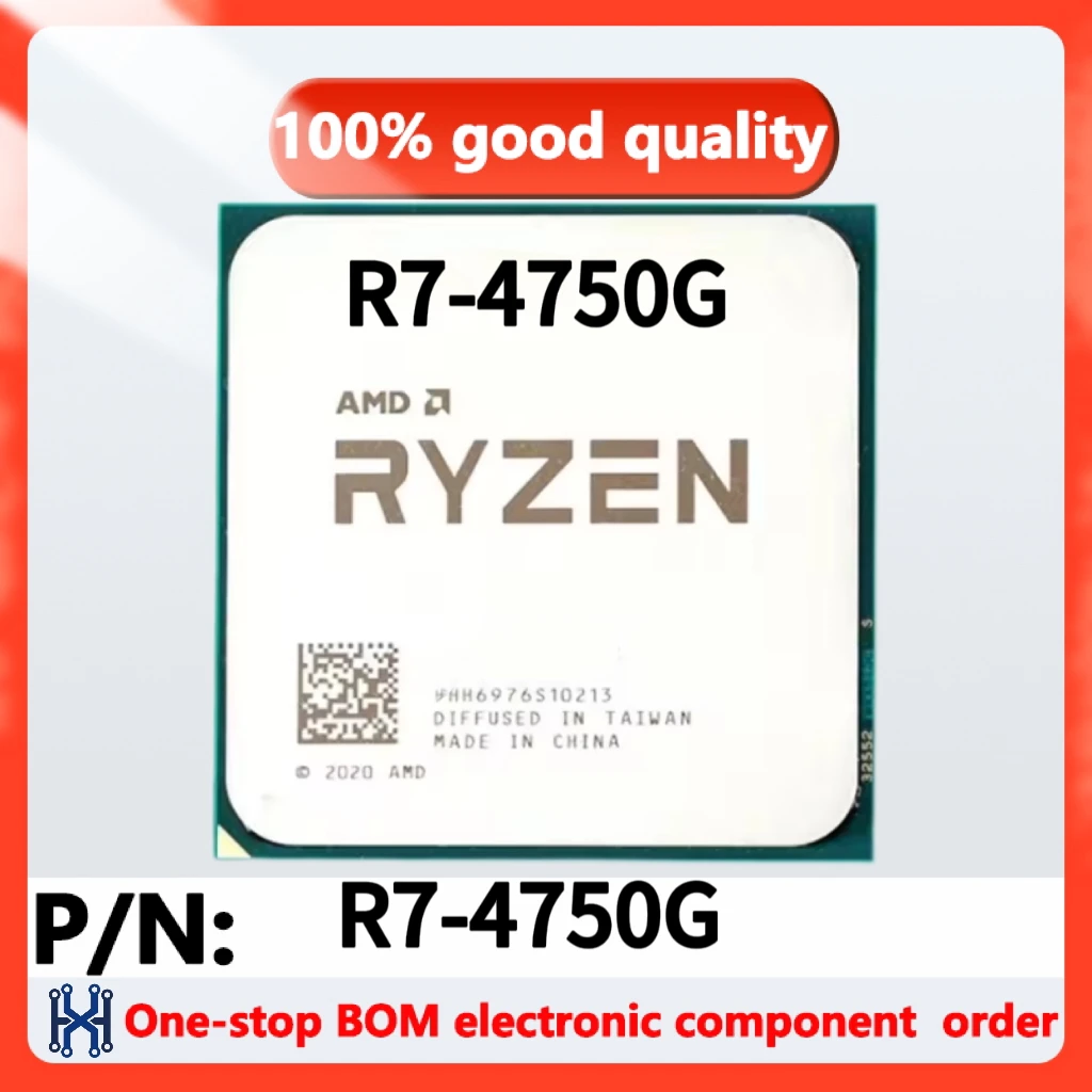 1pcs/LOT  AMD Ryzen 7  4750G   R7-4750G    R7  4750G    Processor