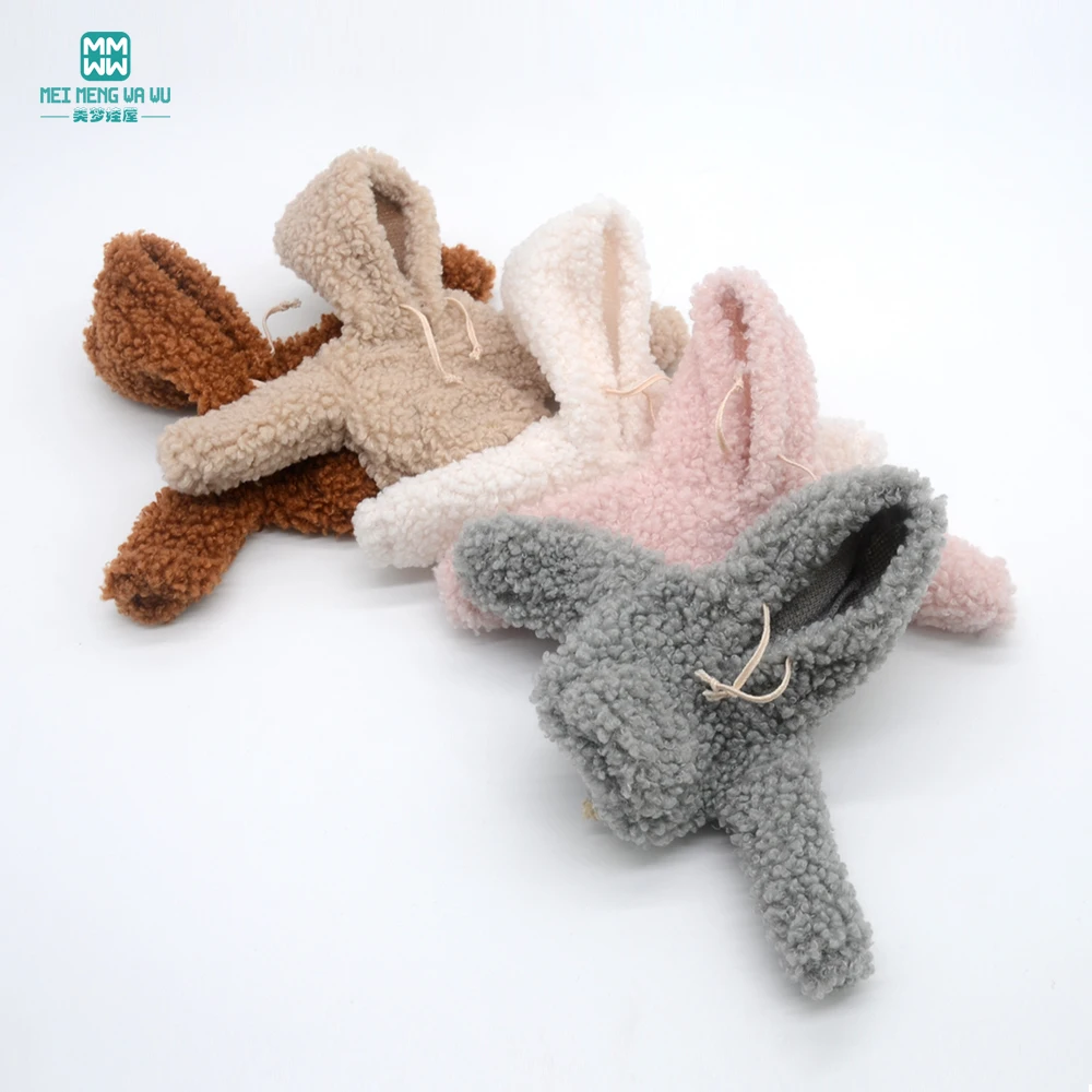 

Мини-модный флисовый свитшот для 28 см Blyth Azone OB22 OB24, аксессуары для кукол, подарок