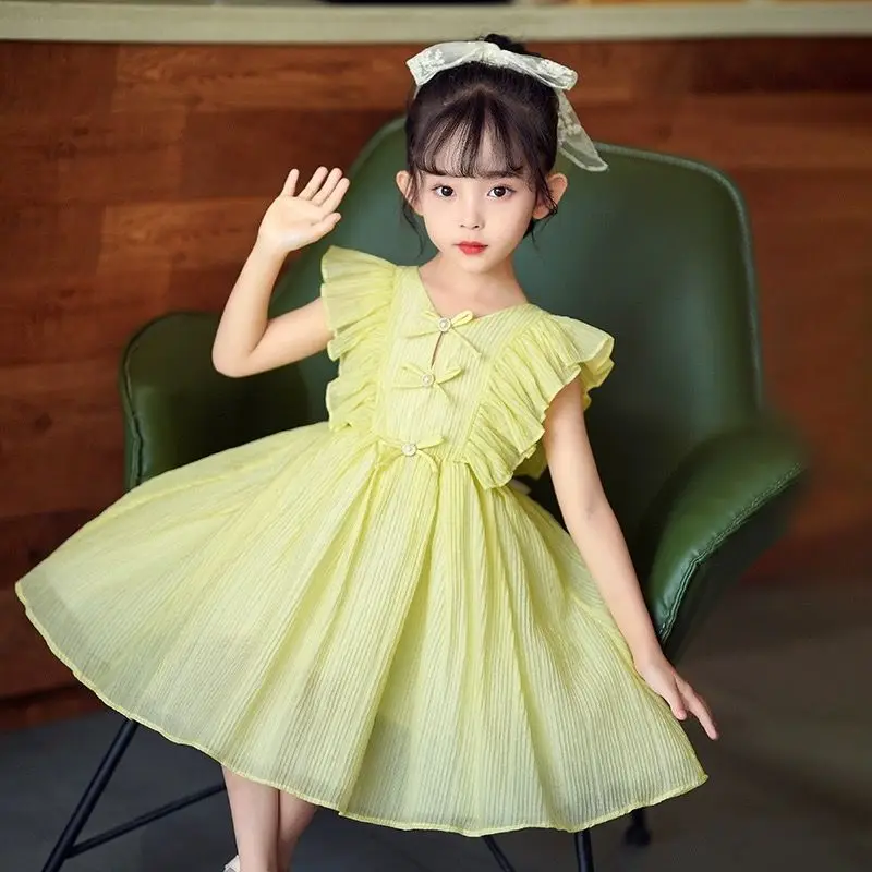 

Детские платья для девочек-подростков, белое кружевное платье для свадьбы/вечеринки, с пышными рукавами, для карнавала, весна-осень, на 4, 6, 7, 8, 10 лет