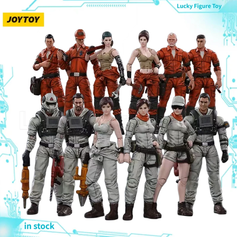 【Original】JOYTOY 1/18 3.75inches Maintenance Team Military Soldier Anime Collection Model Toy for Gift Action Figure