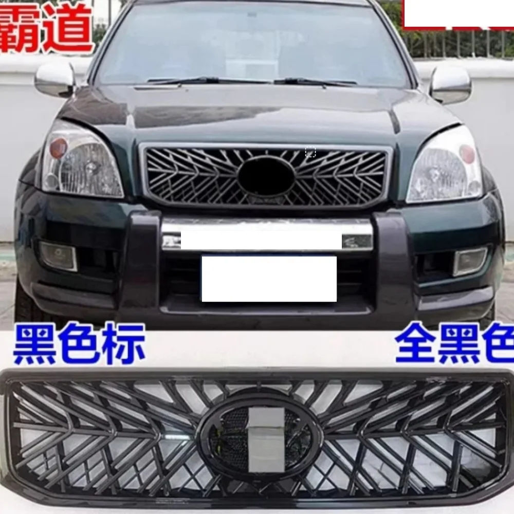 Bright black Front bumper grille For LAND CRUISER LC120 2700 4000 2003-2009