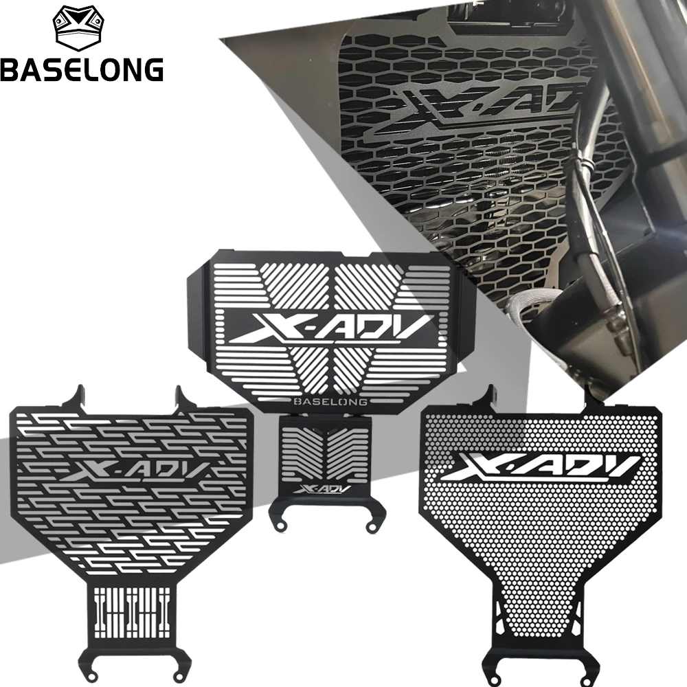 

FOR HONDA XADV750 X-ADV XADV 750 2021-2022-2023-2024-2025-2026-2027 Motorcycle Radiator Guard Oil Cooler Grille Cover Protector
