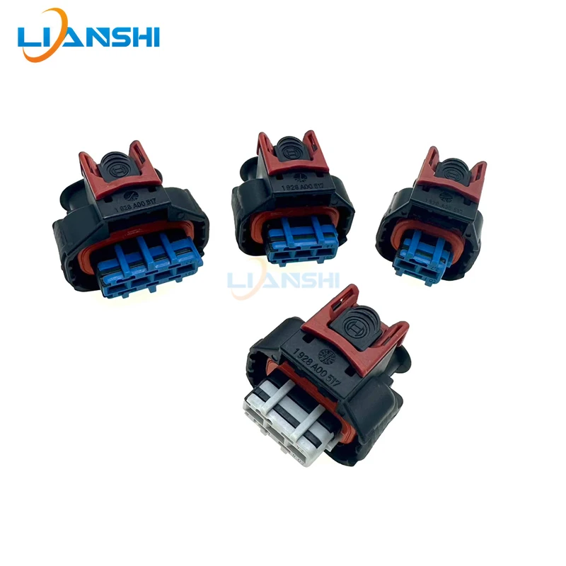 Pickup truck connector 1928403428 fuel injector intake pressure metering unit 1928A00517 rubber shell plug 2P, 3P, 4P