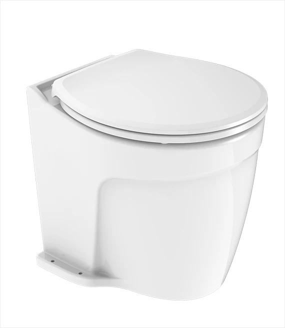 

HYDJET 12v/24v Deluxe Flush Electric Toilets Smart Marine Toilet