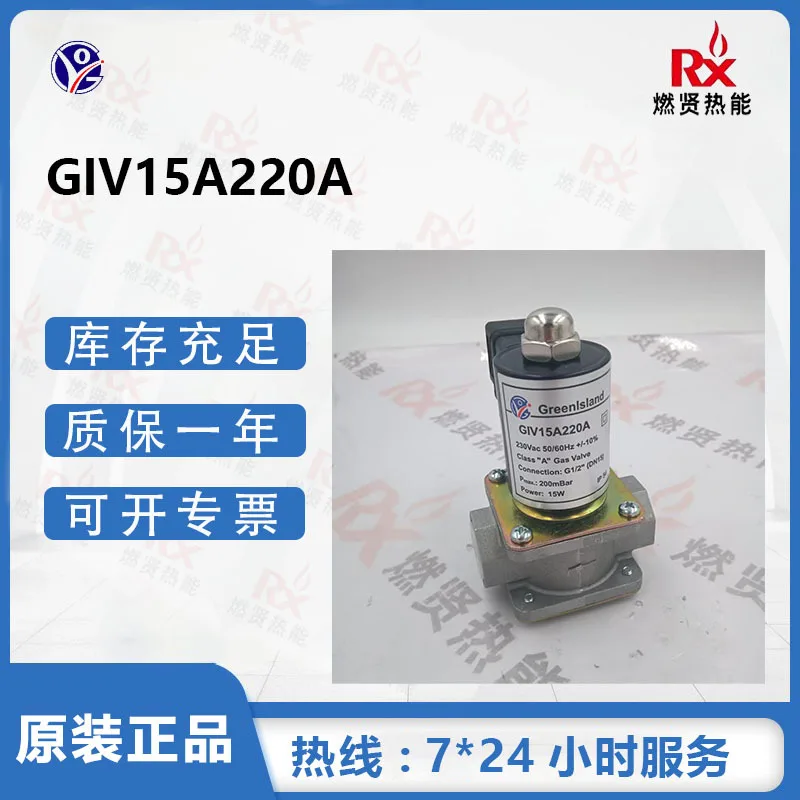 

2025 Domestic Greenlsland Runou solenoid valve GIV15A220A gas solenoid valve
