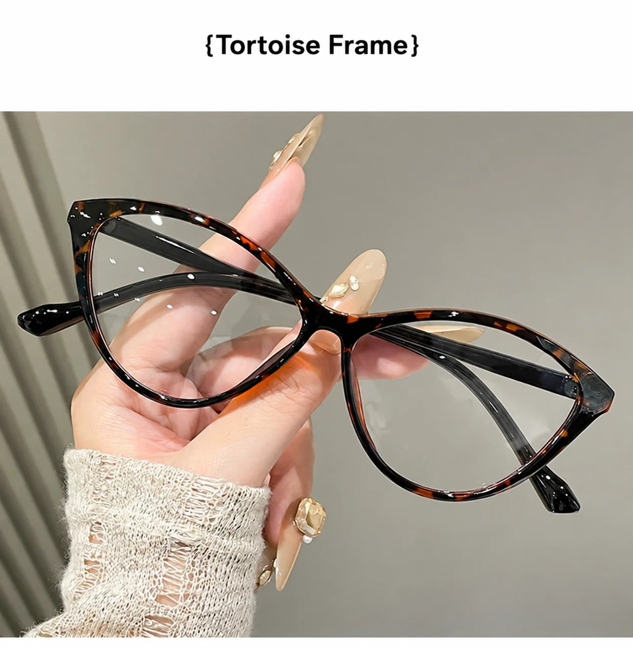 KLASSNUM PC Eyeglasses Frame Multiple Colors Eye Glasses Full Frame Eyewear Plain For Blue Light Screen Use Study Goggles