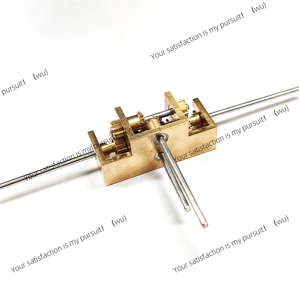 Static Modification Mini Tank Model Double Flow WaveBox Micro Differential Excavator Crawler Turning Transmission Box