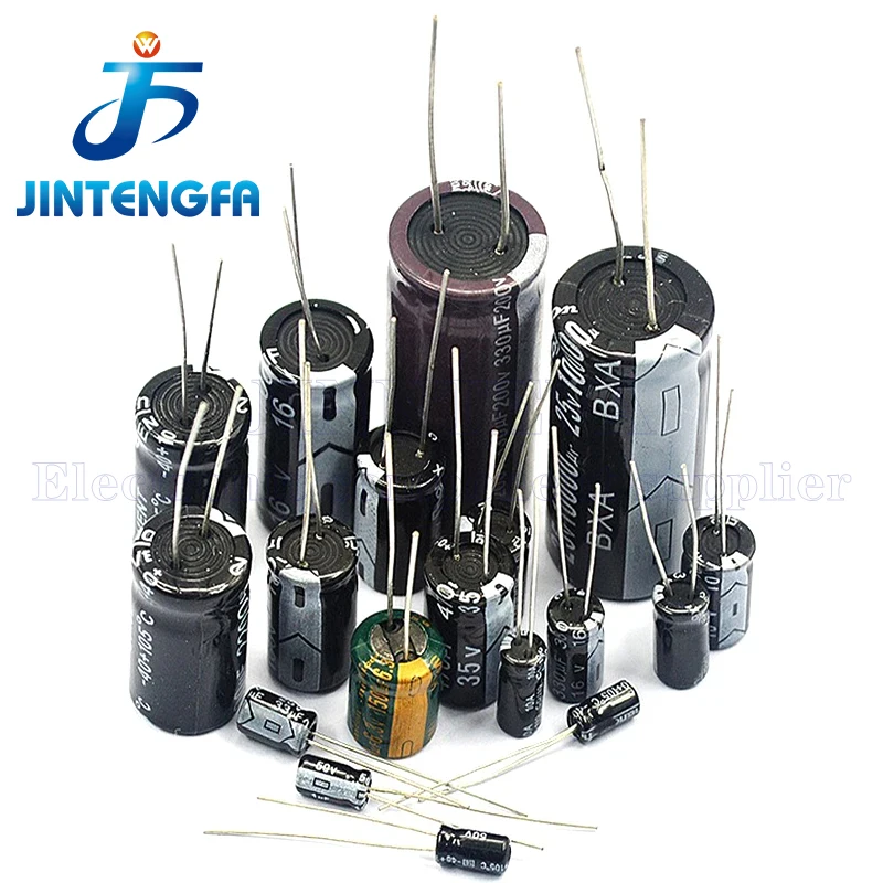 Aluminium-Elektrolytkondensator DIP 25V 10UF 22UF 33UF 47UF 100UF 220UF 470UF 680UF 1000UF 22000UF 2200UF 3300UF 4700UF 6800UF – Detail 5