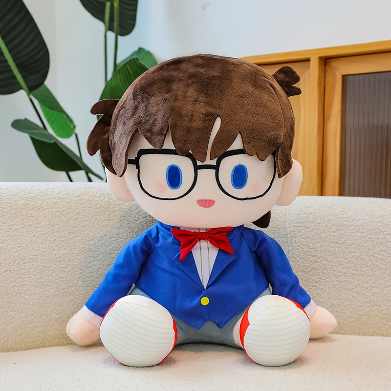 40CM Cartoon Anime Detective Conan Phantom Thief Kidd Doll Plush Toy Collection Doll Ornament Doll Children's Christmas Gift