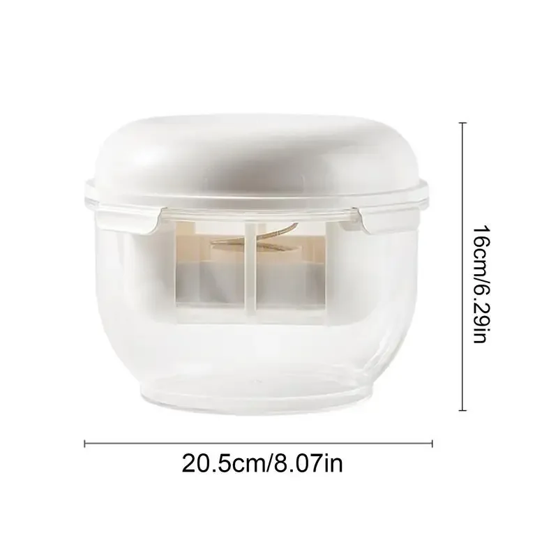 투명 요구르트 필터 수제 유청 분리기 냉장 프레스 치즈 스크린 썸네일 6