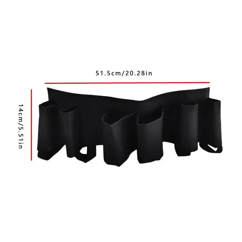 1 pc Oxford fabric drink belt, portable 6-bottle drink storage waist bag, outdoor party belt