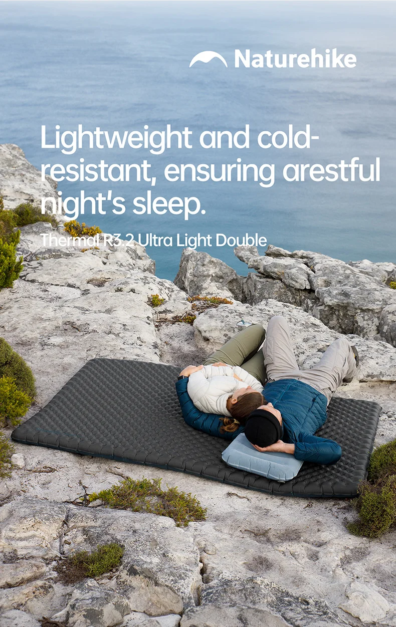 Naturehike Winter Camping Matratze Hohe R-wert Warme Ultraleicht Schlafen Bett Im Freien Verdicken Tragbare Picknick Reise Luft Matten – Detail 2