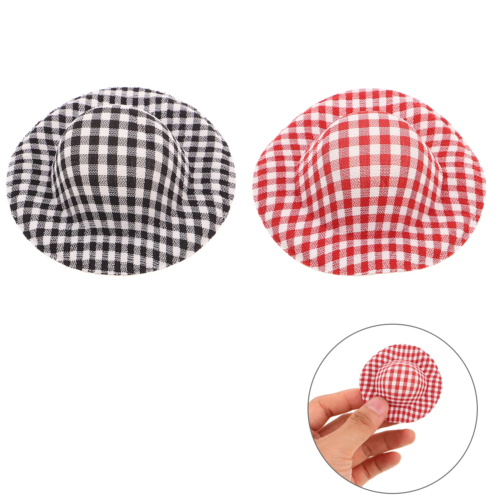 20 قطعة القبعات الصغيرة تنوعا الحرفية التبعي تعزيز الشعور الجمالي شرارة الإبداع الخيال ديكور قبعة صغيرة