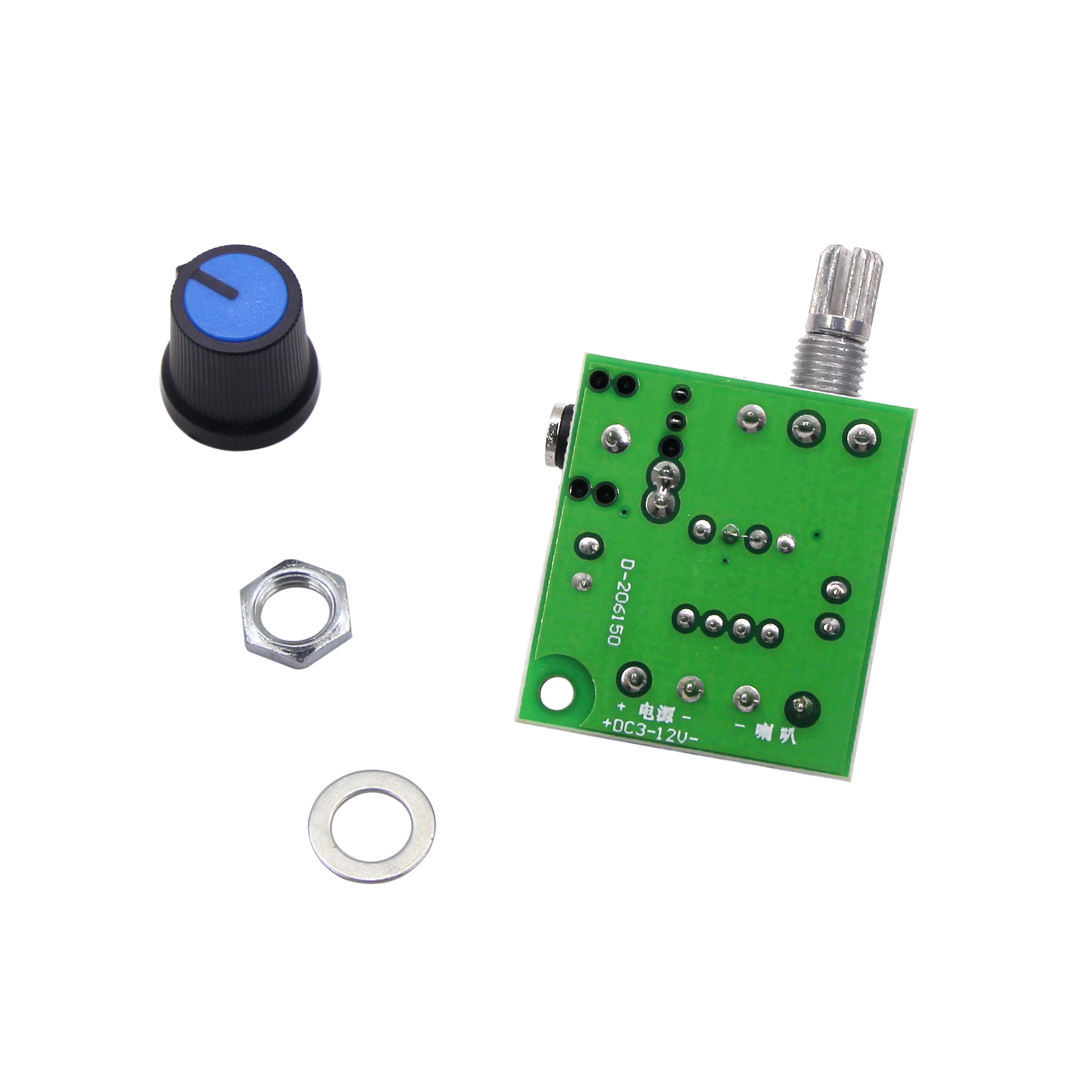 DC 3V-12V LM386 Mono Mini Power Amplifier Board YX1667 Audio Power Amplifier Board Adjustable Volume Mini Power Amplifier Module