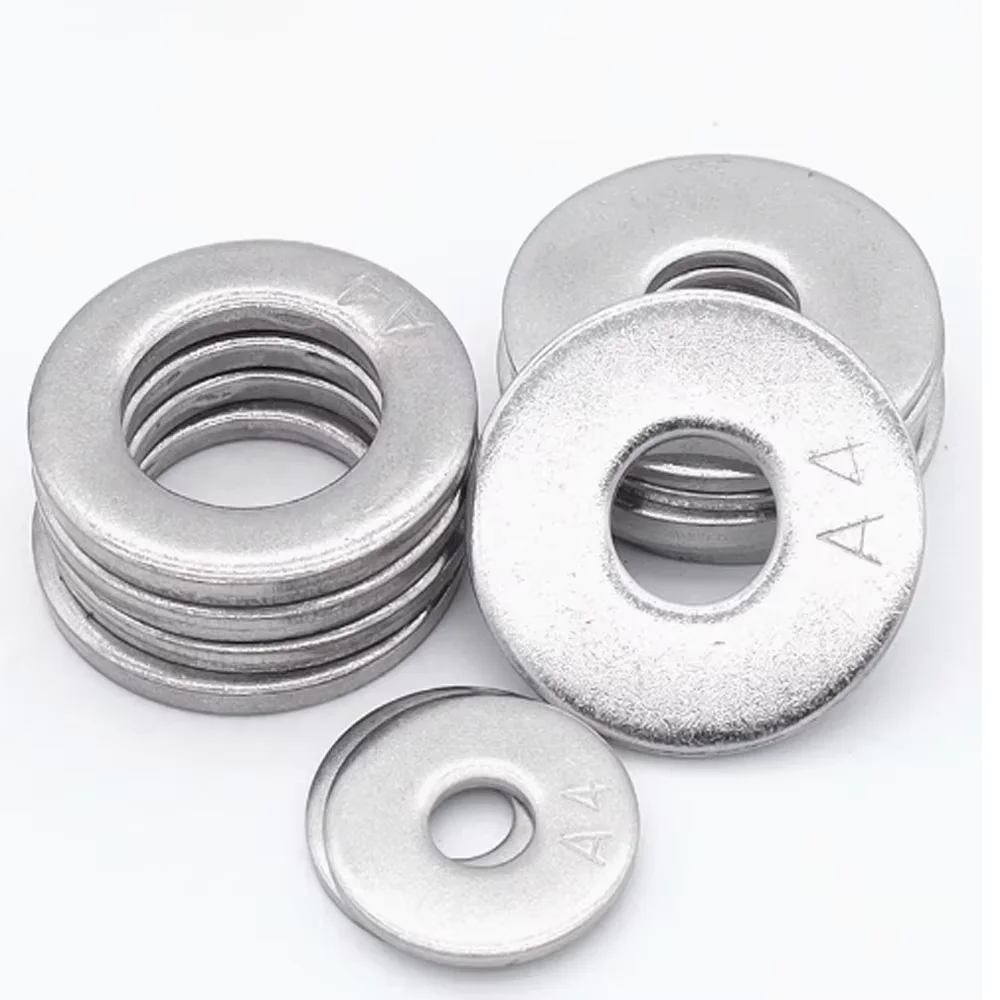 

DIN9021 M3 M3.5 M4 M5 M6 M8 M10 M12 M14 M16 M18 M20 M22 M24 304/316 Stainless Steel Large Flat Washer Big Plain Gasket