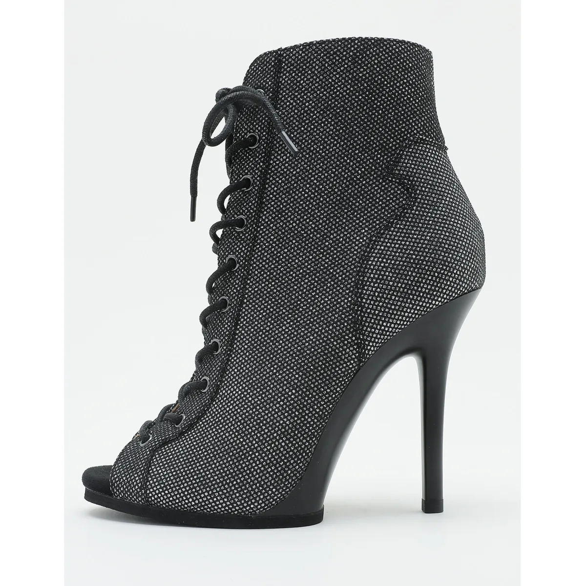 2025 botas peep toe macias sapatos femininos plataforma para dança latina rua sexy stilettos botas plus size