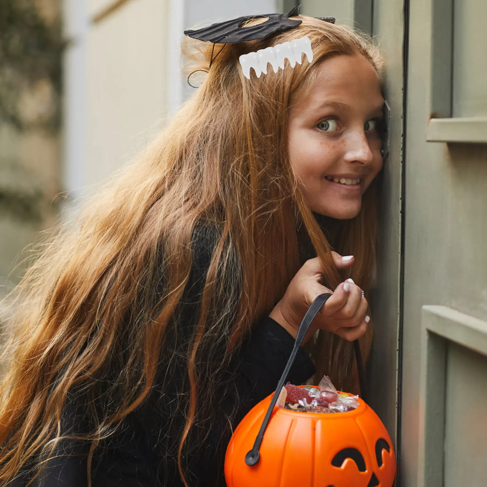 

Набор для изготовления заколок для волос «Зубная фея» на Хэллоуин, 2 шт., мини-заколки в виде зубов, пластиковые и металлические шпильки для девочек, для костюмов