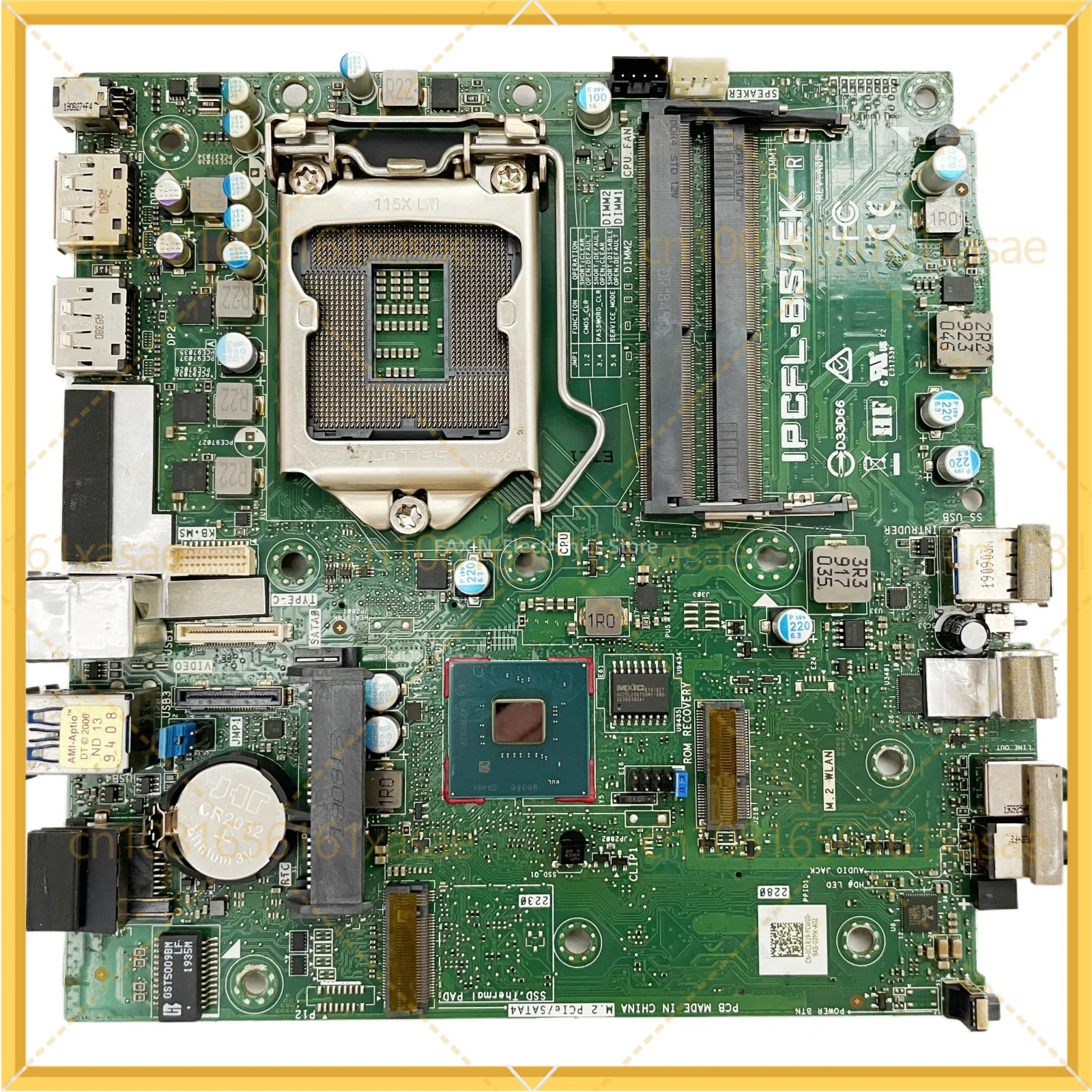 For Dell Optiplex 7070m Micro Motherboard 0C1R19 C1R19 IPCFL-BS/EK LGA1151 DDR4 Original used