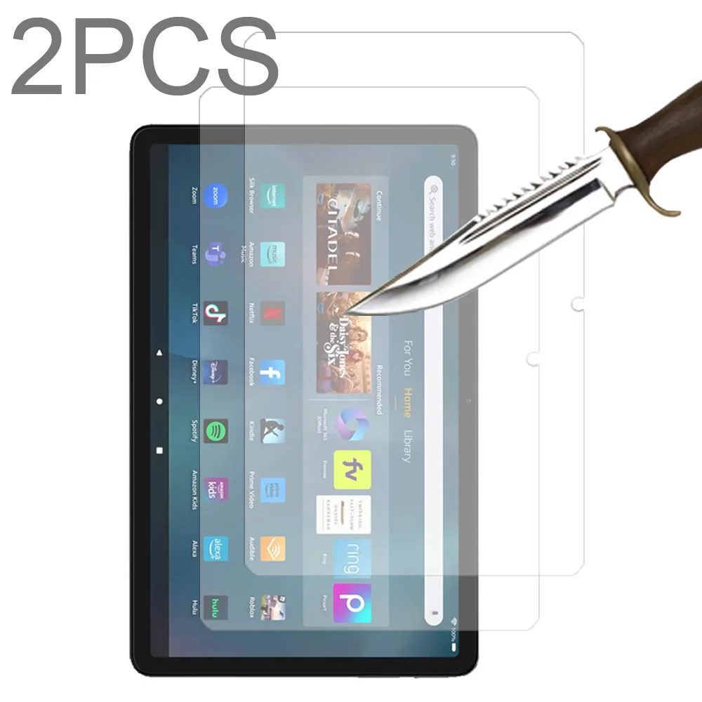 2PCS for Fire max 11 (13th generation) 2023 version 11'' Tempered glass screen protector tablet protective film HD clear