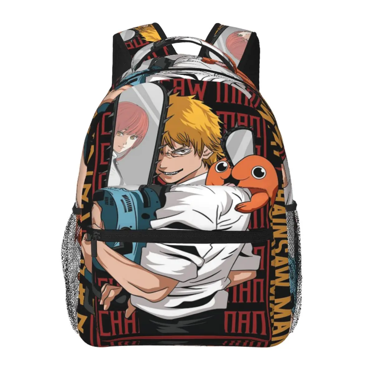 

Chainsaw Man Denji Backpack Student BookBag Kids School Bag Laptop Shoulder Bags for Boys Girls