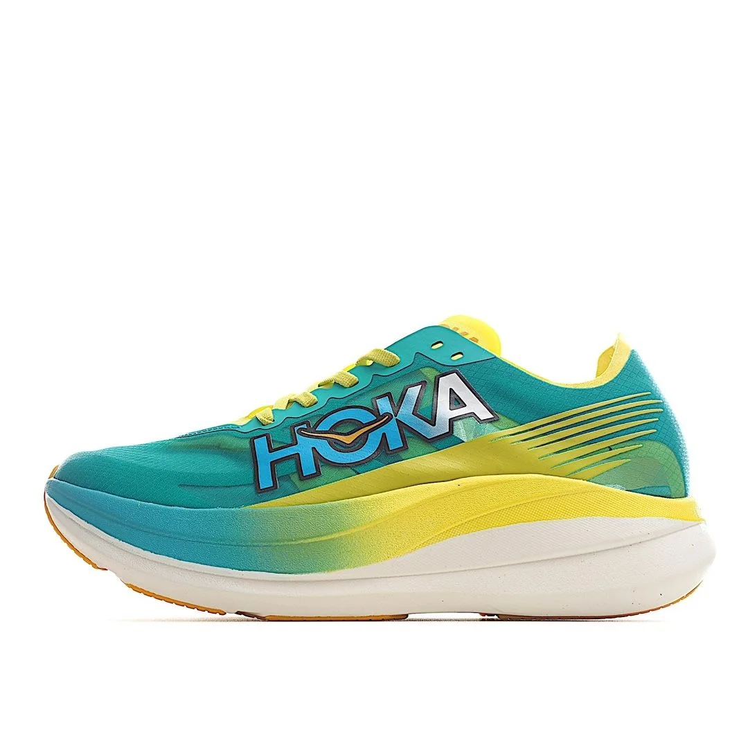 Scarpe da corsa Hoka Mafate Speed ROCKET X 2 Traspiranti Ammortizzazione antiscivolo Scarpe da corsa su strada Scarpe sportive da uomo Sneaker da donna