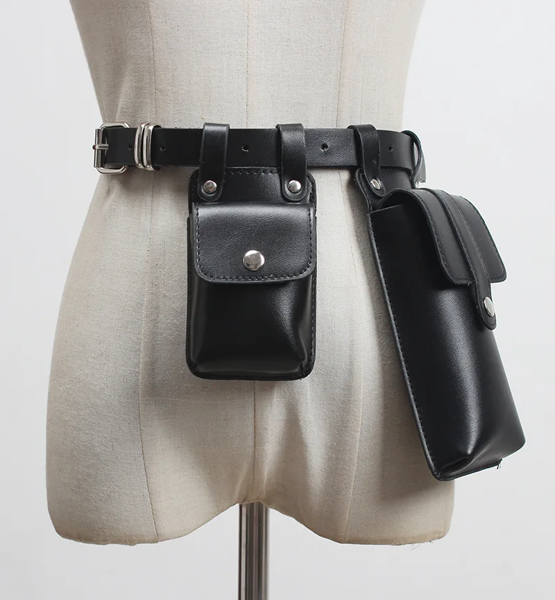 

Women's Fashion PU Leather Waist Bag Jacket Belt Dress Decorated Wide Belt