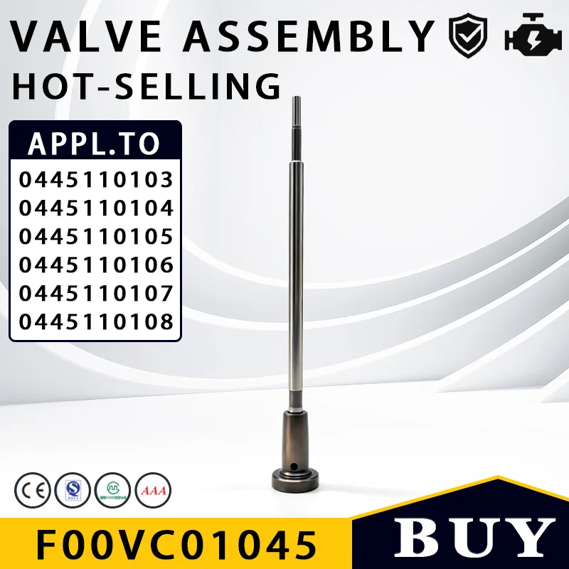 Fuel Injector Pressure Control Valve F00VC01045 F00ZC01367 F00ZC01322 F00VC01052 Valve Set Diesel Spare Parts. LJ1627