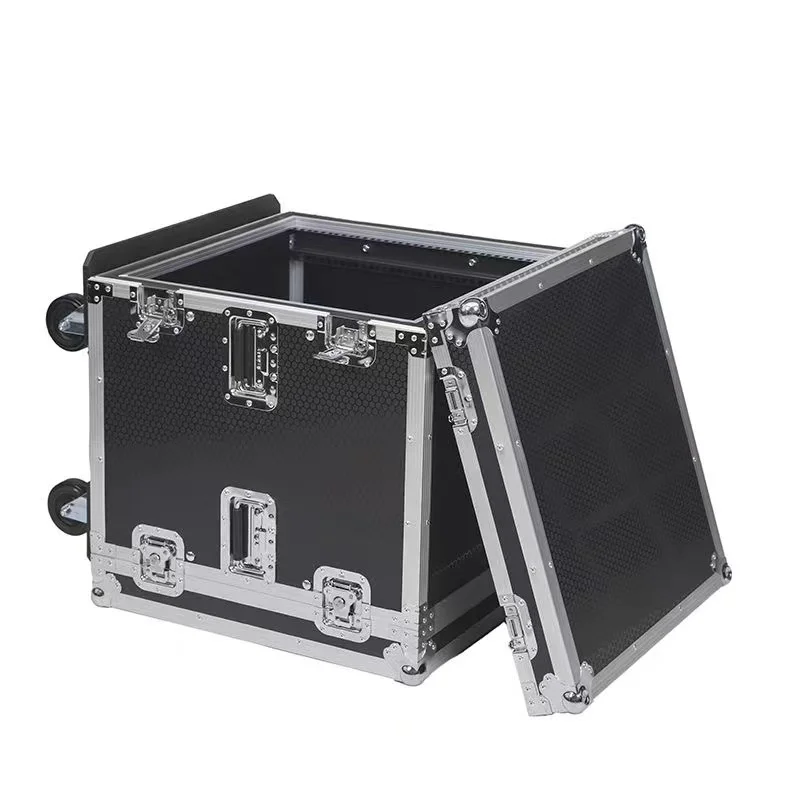 xx-Aluminum Flight Case 4U 6U 8U 10U 12U 14U 16U 20U Waterproof Protective Case Custom Color OEM
