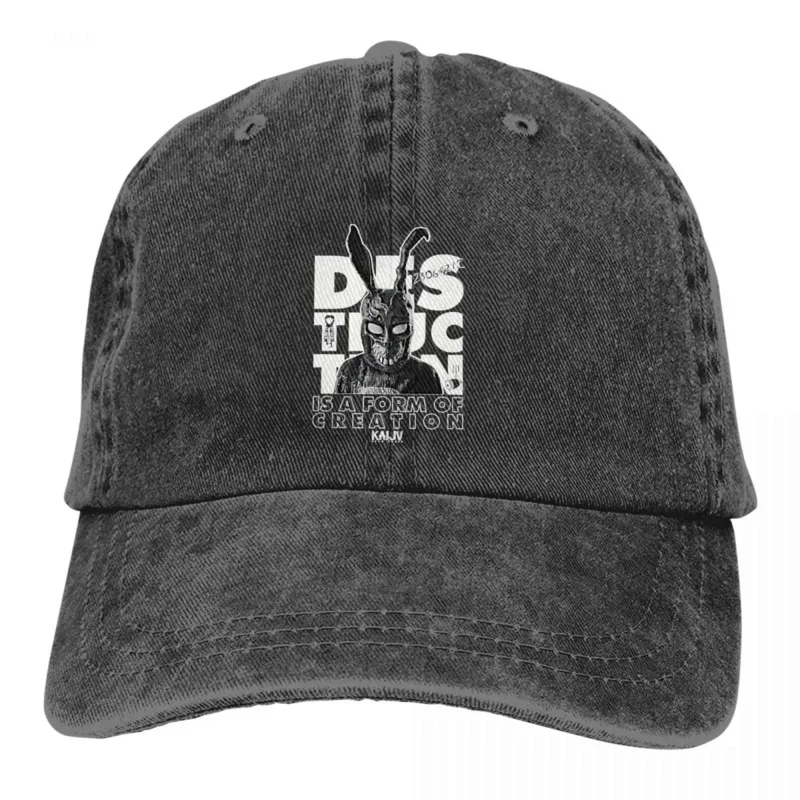 

Donnie Darko Suspense Film Multicolor Hat Peaked Women's Cap Destruction Gifts For Everyone Personalized Visor Protection Hats