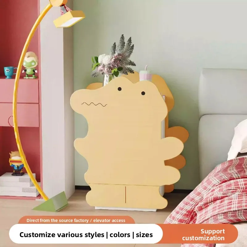 Fun little  cabinet, creative home storage edge living room bedroom sofa bedside table
