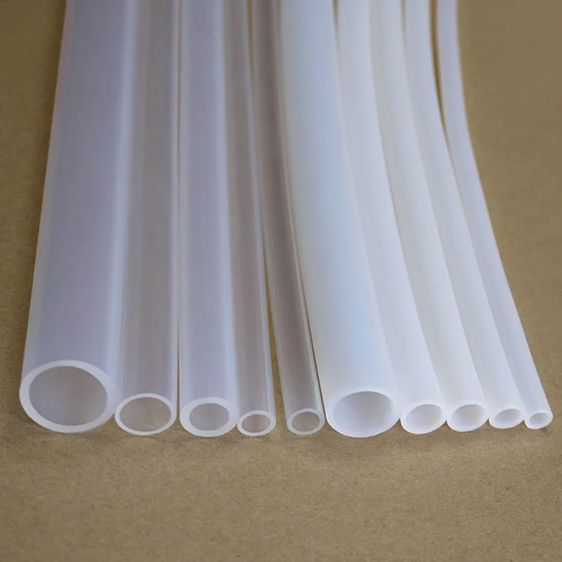 Tubo FEP PTFE para impresora 3D, pieza de tubo ID 0,5, 1, 2, 2,5, 3, 4, 5, 6, 7, 8, 10, 12, 14, 16, 18, 20mm, extrusora de manguera aislada j-head 600V, 1M