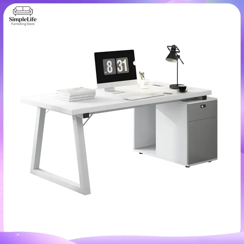 bureau-d'ordinateur-gris-moderne-de-47-pouces-pour-le-bureau-a-domicile-avec-tiroir-verrouillable-bureau-d'etude-en-bois-espace-de-rangement-ergonomique