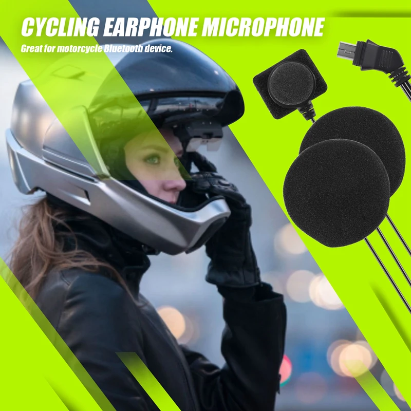 Motorcycle Helmet Bluetooth Headset Microphone Speaker Headset Accessories