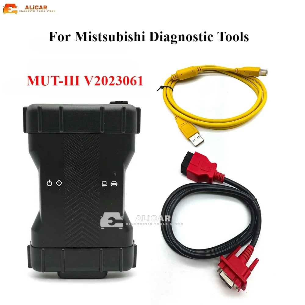 For Mistsubishi Diagnostic Tools Scanner for 12V Vehicle Software Version MUT-III V2023061 Car Repair Tool Automobiles