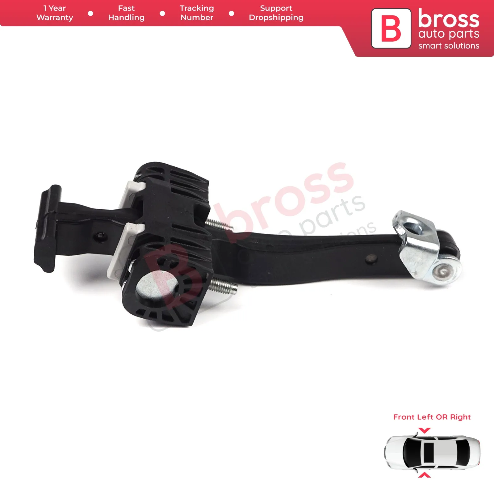 

BDP719 Front Left OR Right Door Hinge Stop Check Strap Limiter 5160251 13107175 for Vauxhall Opel Astra H MK5 4/5 Door