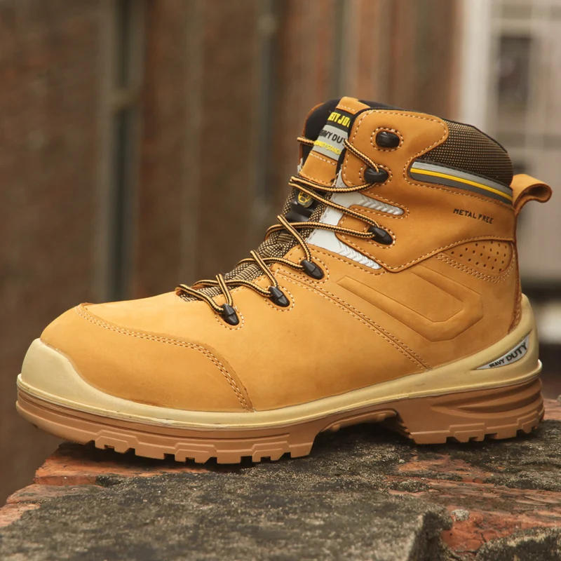 ROCKROOSTER Botas de senderismo impermeables tácticas en cuero - imagen 2